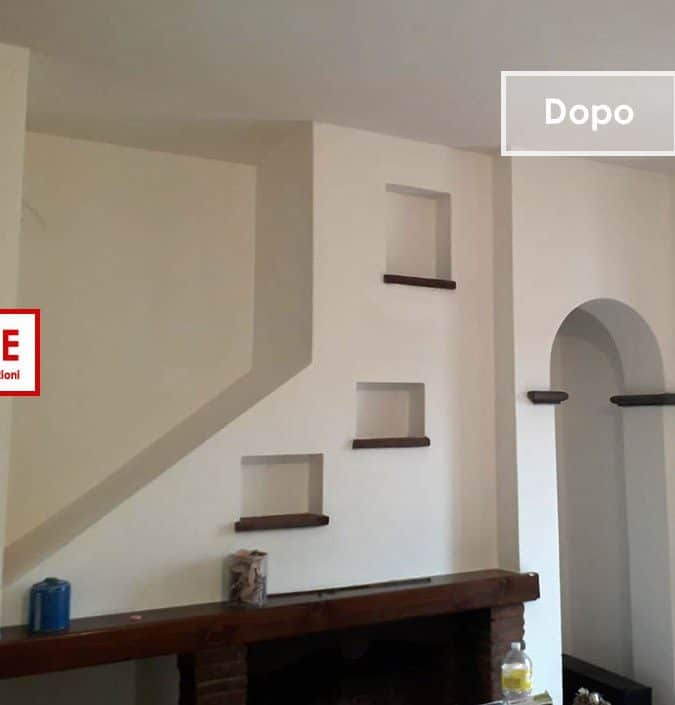 Soggiorno bonificato e sanificato