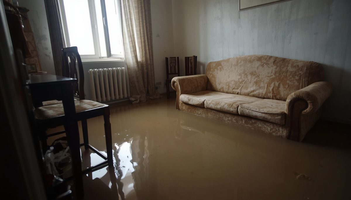 Casa allagata: gli oggetti porosi bagnati vanno separati