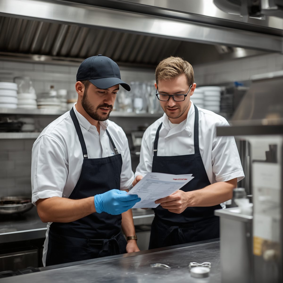 Sopralluogo in una cucina professionale